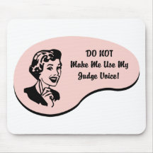 Judge Voice Mouse Pads