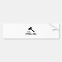 Judges Rule! Bumper Sticker