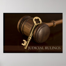 Judicial Rulings Poster