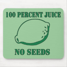 Juice No Seeds Mousemat
