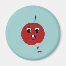 juicycherry fridge magnet