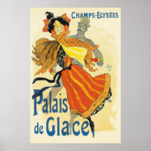 Jules Cheret - Palais de Glace Poster
