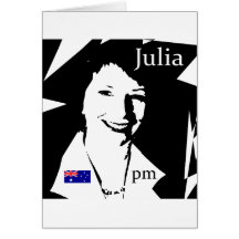 Julia Gillard Greeting Cards