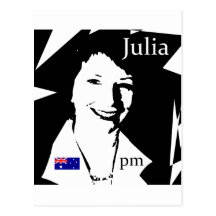 Julia Gillard Post Card