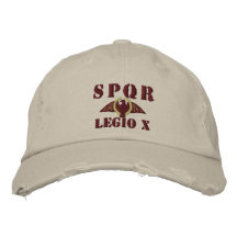 Julius Caesar's Famed 10th Legion - Rome Hat Embroidered Baseball Cap