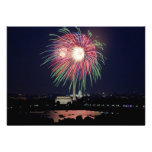July 4th fireworks, Washington, D.C. Custom Invites