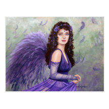 July Fairy by Fantasy artist Lori Karels Post Cards