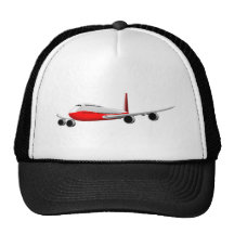 jumbo jet plane aeroplane aircraft flying flight trucker hat