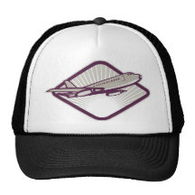 jumbo jet plane aeroplane aircraft flying flight trucker hat