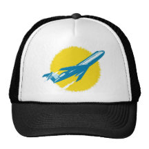 jumbo jet plane aeroplane aircraft flying trucker hats