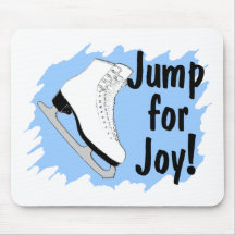 Jump For Joy Blue Skate Mouse Mats