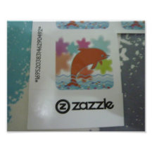 Jumper dolphin photo print