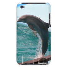 Jumping Dolphin iTouch Case Barely There iPod Cases
