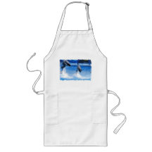 Jumping Orcas Apron