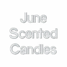 June Scented Candles Embroidered Zip Sweat Jacket
