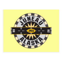 Juneau Alaska JNU Airport postcards