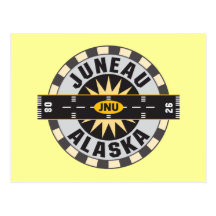 Juneau Alaska JNU Airport Post Card