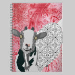 Junebug Art Red Notebook notebooks