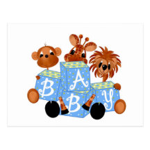 Jungle Babies Postcard All Occasion