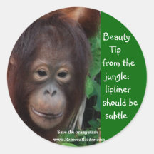 Jungle Beauty Tips Stickers