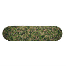 Jungle Digital Camouflage Skateboard Deck
