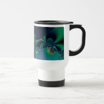 Jungle · Fractal Art · Purple & Teal Mugs
