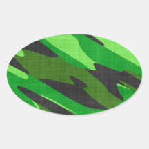 jungle green army camouflage textured sticker