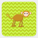 Jungle Monkey. Sticker