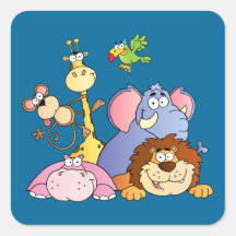 Jungle Pals Stickers