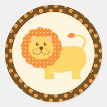 Jungle Safari Seal Sticker