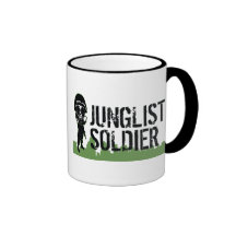 Junglist Soldier Coffee Mugs