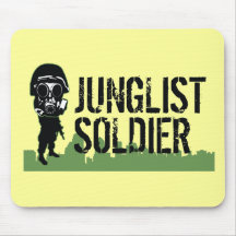 Junglist Soldier Mousepad