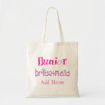 Junior Bridesmaid Canvas Bags