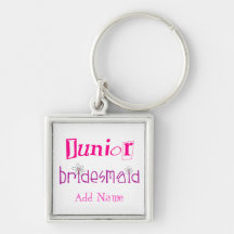 Junior Bridesmaid Key Chains