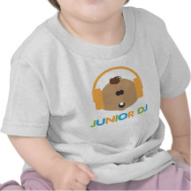 Junior DJ - Baby Brown - Toddler Tshirt