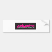 junkyard bumper stick bumper sticker