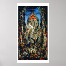 Jupiter and Semele, 1894-95 (oil on canvas) Poster