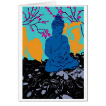 Jupiter Buddha Greeting Cards