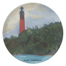 Jupiter Lighthouse Party Plates