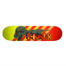 Jurassic Dinosaur Hunter Skateboard
