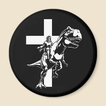Jurassic Jesus magnets