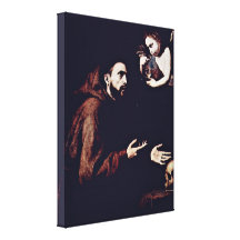 Jusepe de Ribera - St Francis of Assisi Canvas Prints