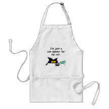 JUST A CAN OPENER FOR MY CAT APRON