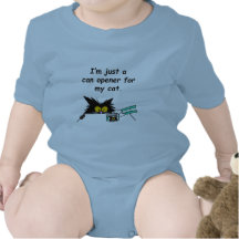JUST A CAN OPENER FOR MY CAT T SHIRTS