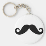 just a moustache keychain