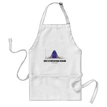 Just A Statistical Feeling (Statistical Humour) Aprons