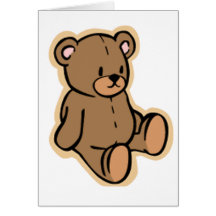Just a Teddy Bear Greeting Cards