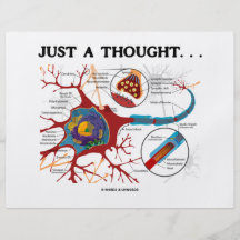 Just A Thought... (Neuron / Synapse) Custom Flyer