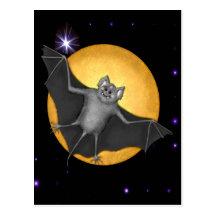 Just Batty Post Card