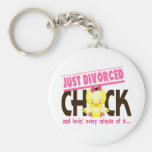 Just Divorced Chick Key Chain
